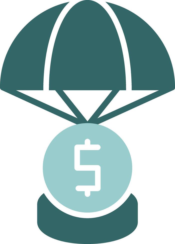 Bailout Solid Sample Icon vector