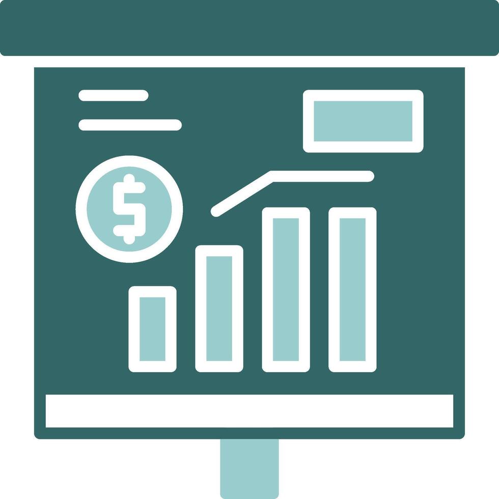 Rising Economy Solid Sample Design vector