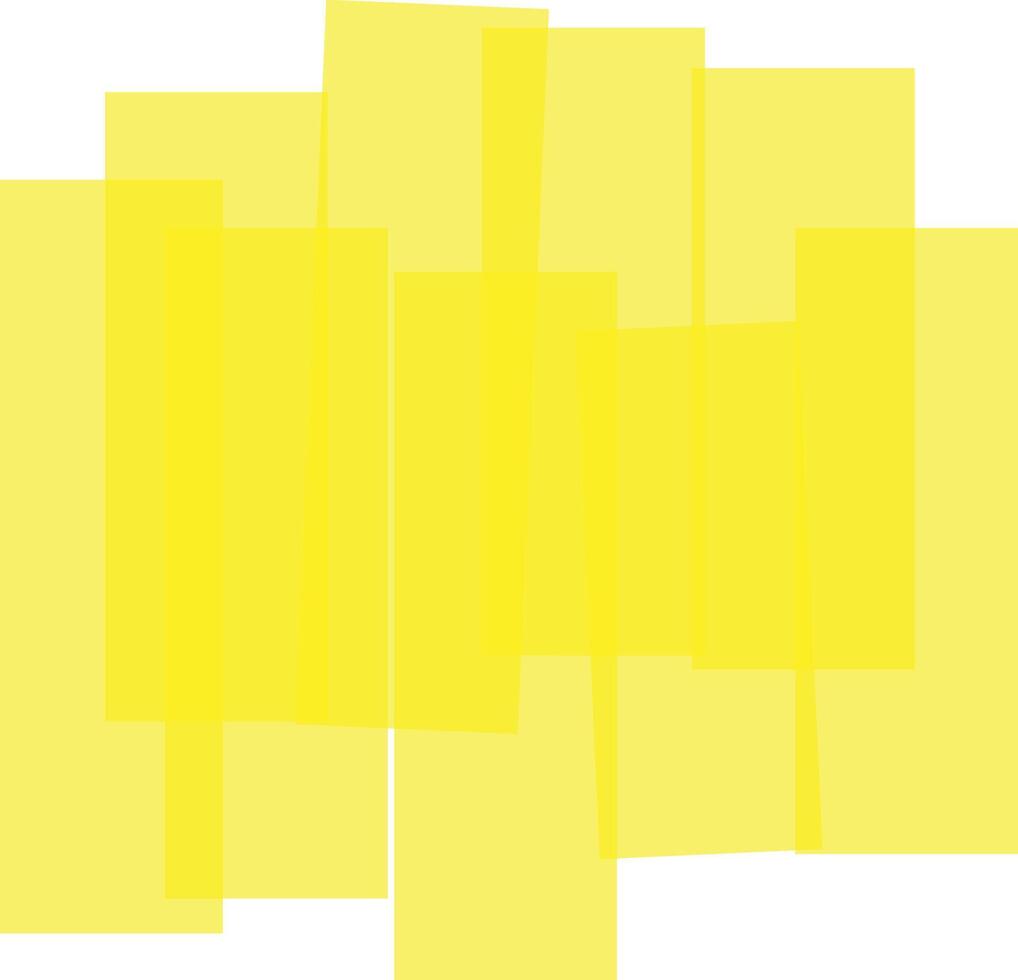 Intersecting yellow rectangles create a dynamic and modern abstract composition, ideal for backgrounds, presentations, or graphic design projects, conveying energy and vibrancy vector