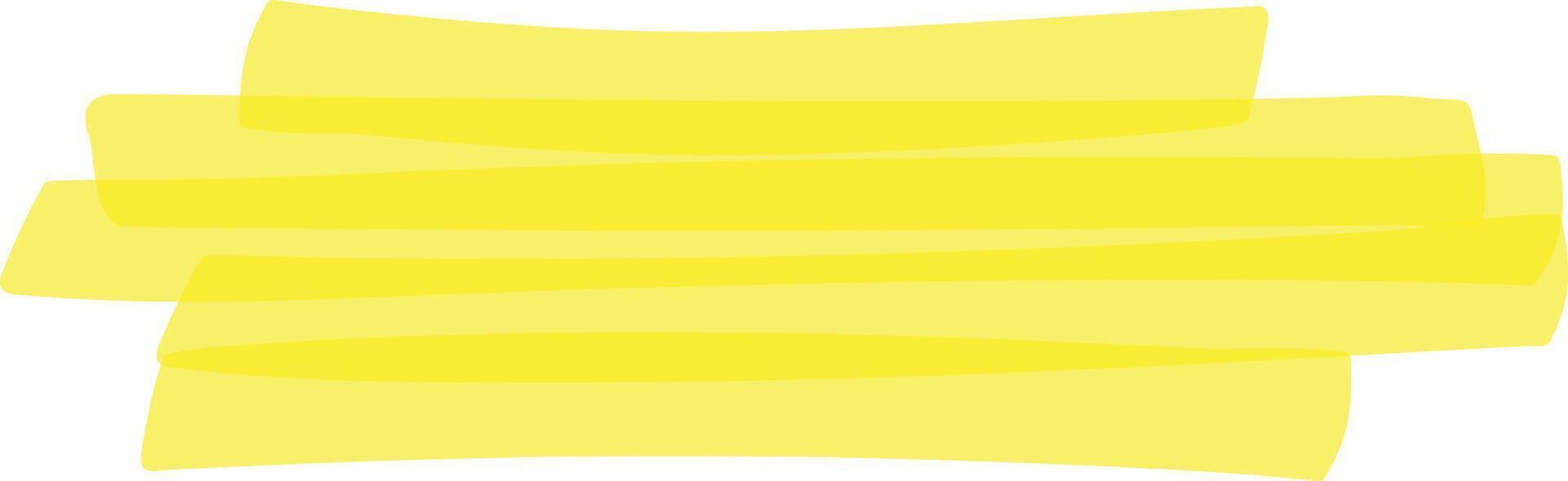 Overlapping strokes of bright yellow highlighter create a dynamic and textured background, infusing the design with vibrant color and captivating visual interest vector