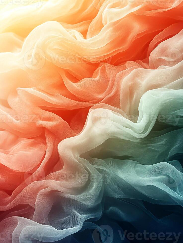 Smooth elegant colorful cloth photo