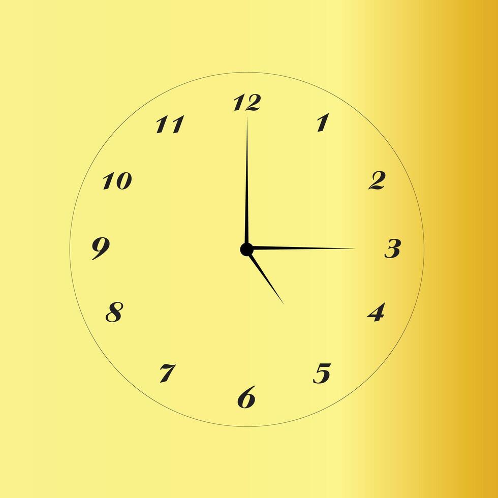 watch illustration wall clock vector