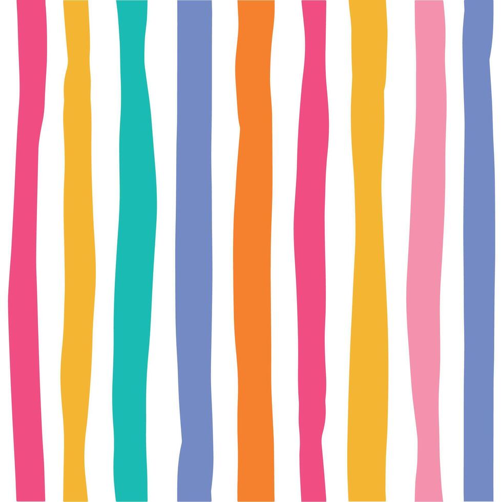 Vibrant colorful stripes seamless pattern for supportive textile prints, wallpaper, textile, tablecloth, towels, wrapping paper, backgrounds, stationery, etc. EPS 10 vector