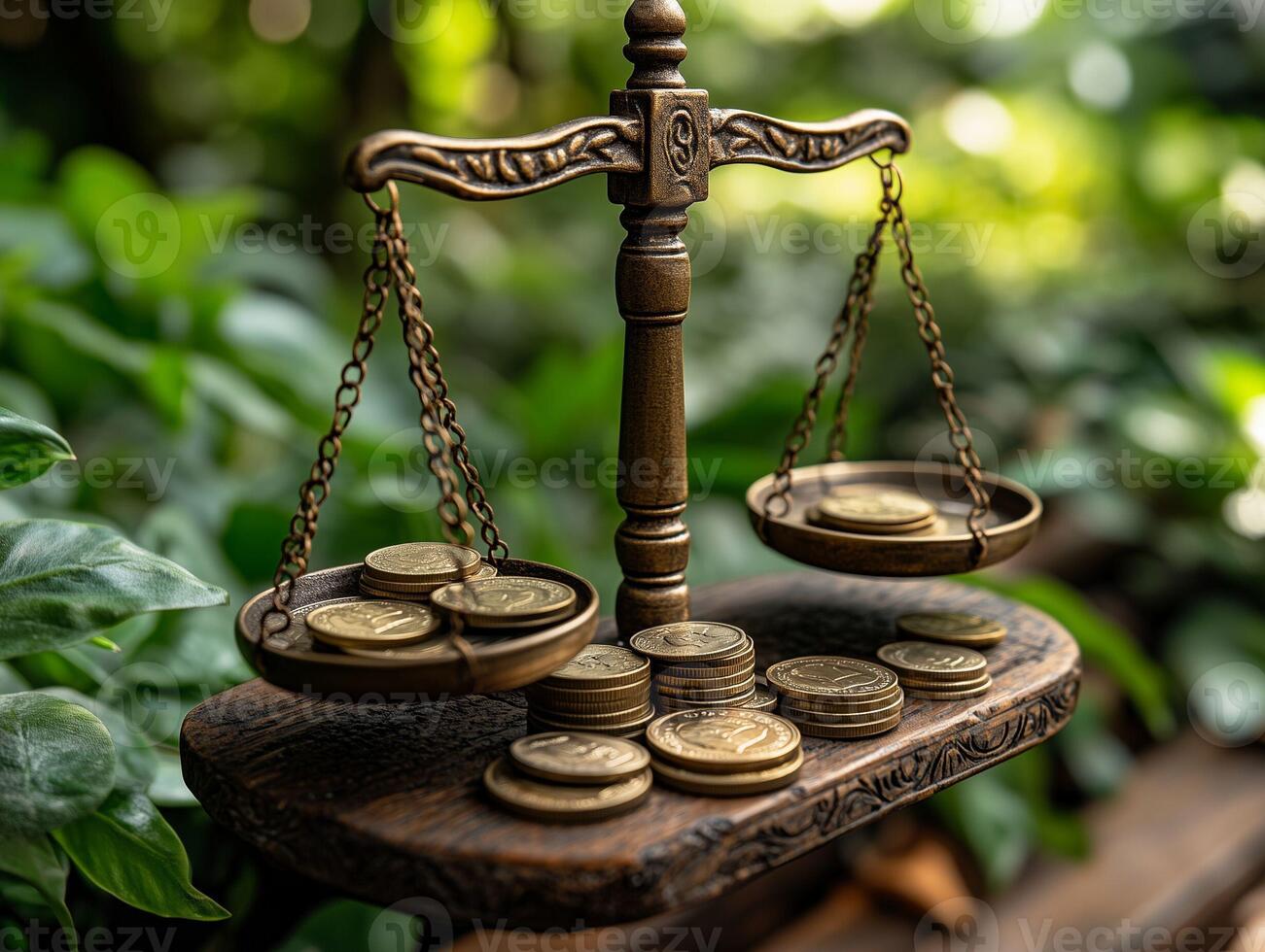 Warm Toned Money Balance photo