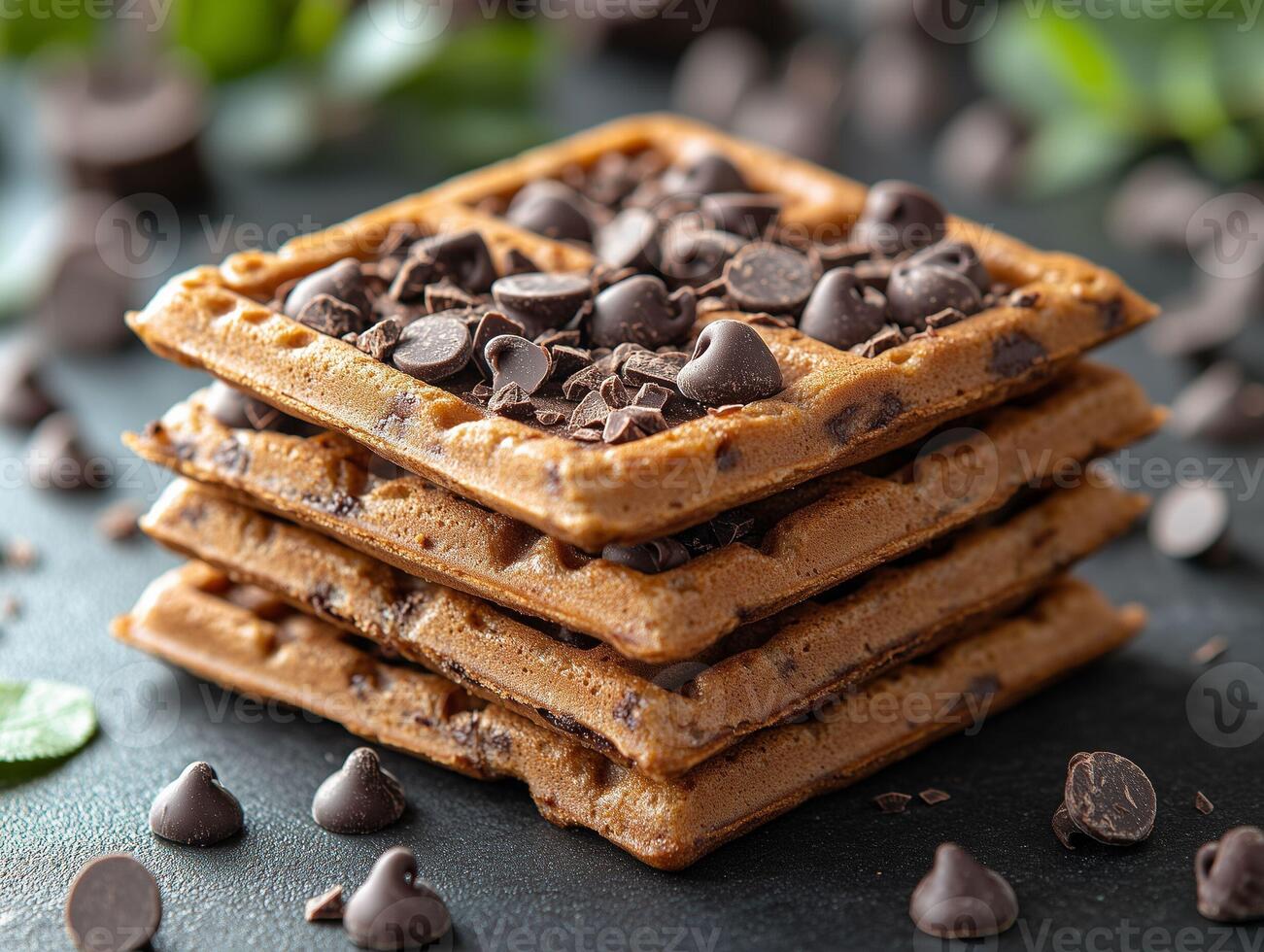 Chocolate Chip Cookie Stack photo