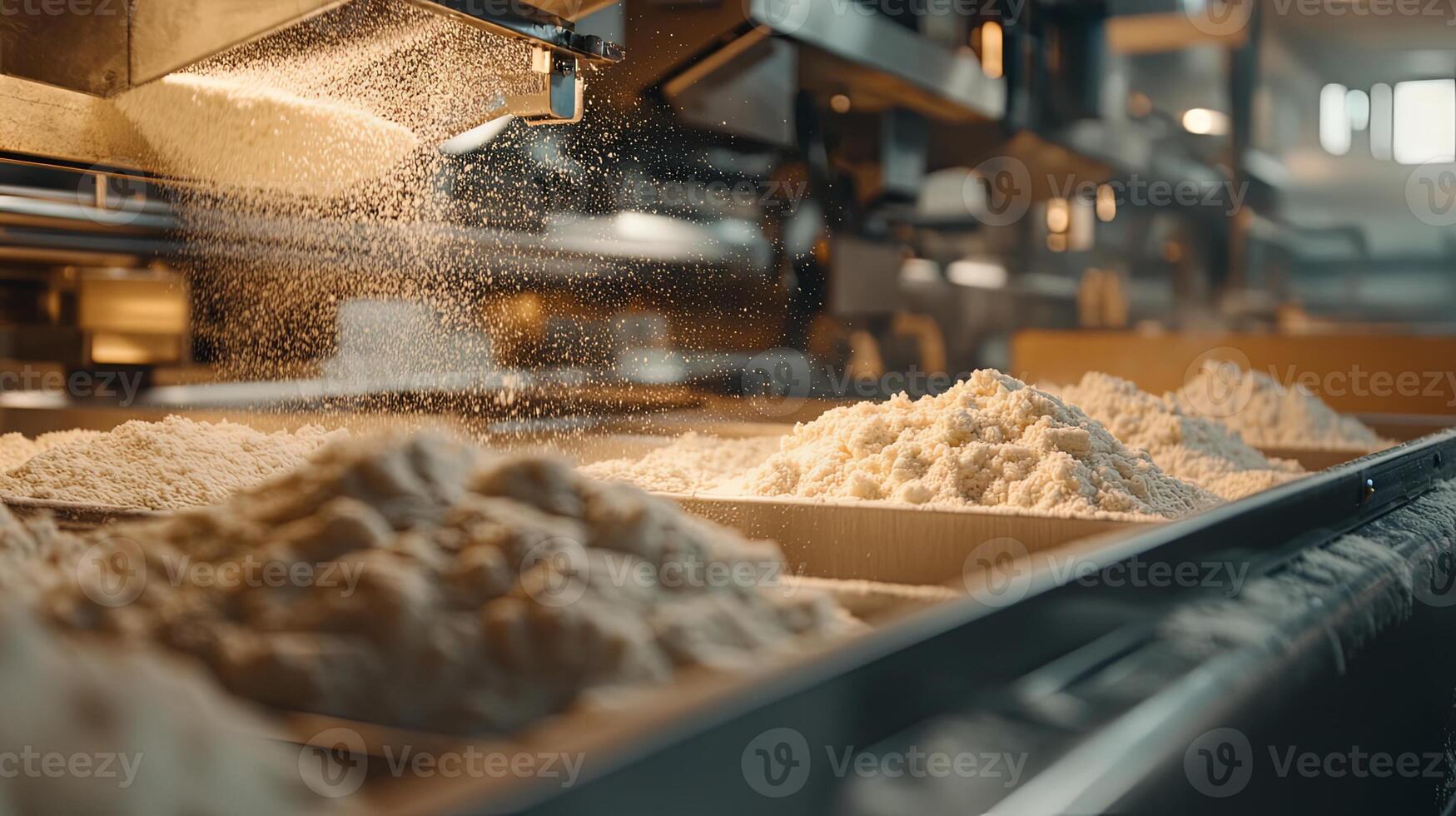 Flour Production Line Automated Bakery Process photo