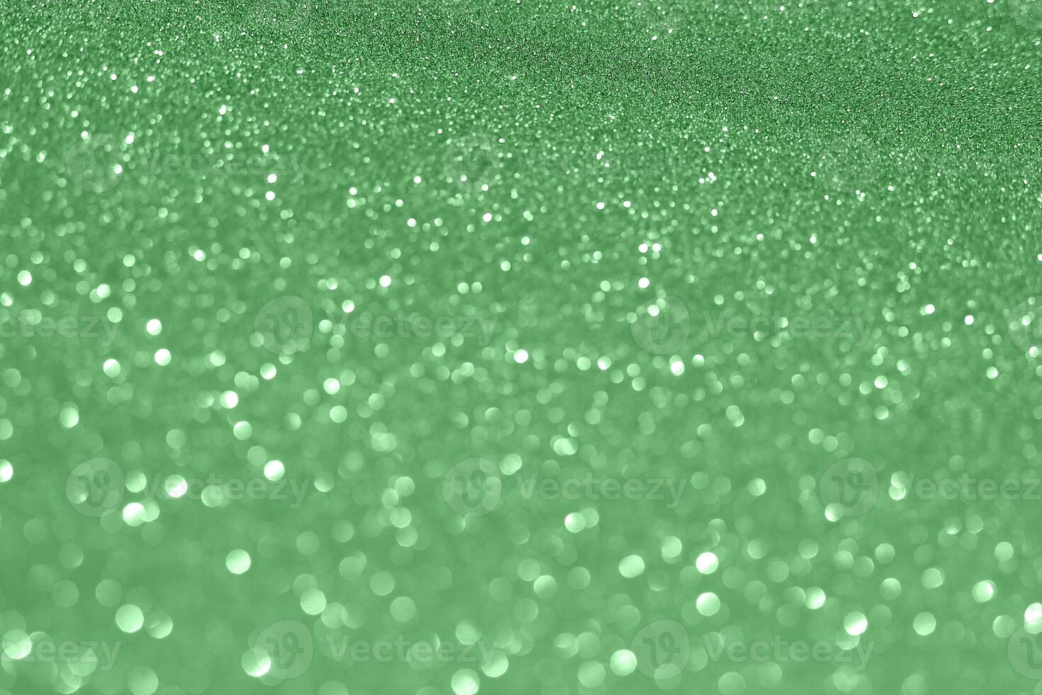 Green glitter fabric with sparkles photo