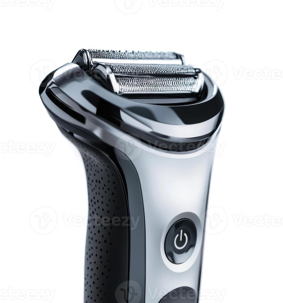 Electric razor designed for a smooth shave with durable stainless steel blades and ergonomic grip for precision use photo