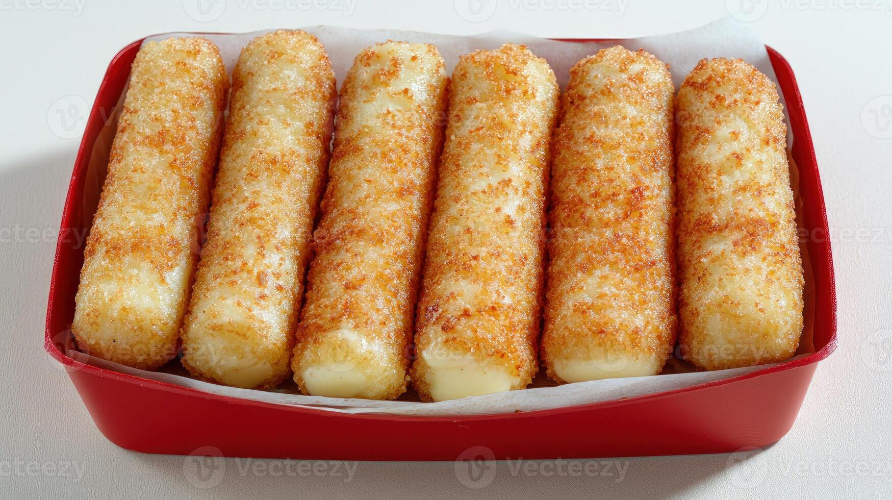 Savory cheese sticks are freshly fried, enticingly crispy, and ready to indulge your cravings photo