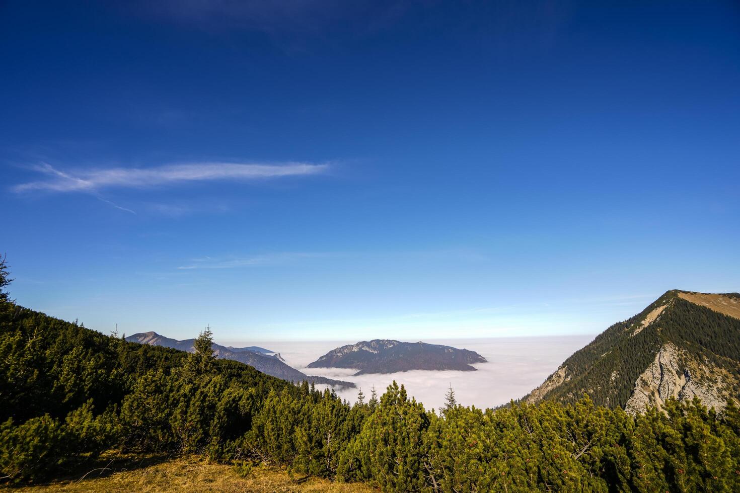 Fall in the German Alps around Garmisch-Partenkirchen, Bavaria photo