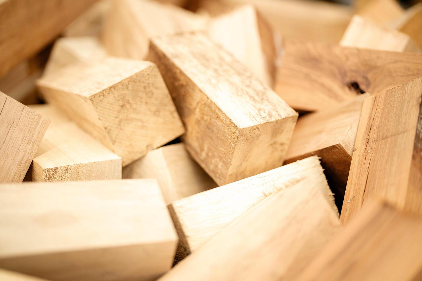Engineers walk through a warehouse, focusing on inspecting timber wood. photo