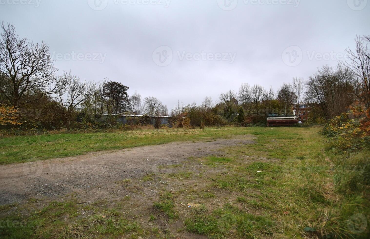 Backyard of the historic building StraZe - Stralsunder Zehn - in Greifswald, Mecklenburg-Vorpommern, Germany. photo