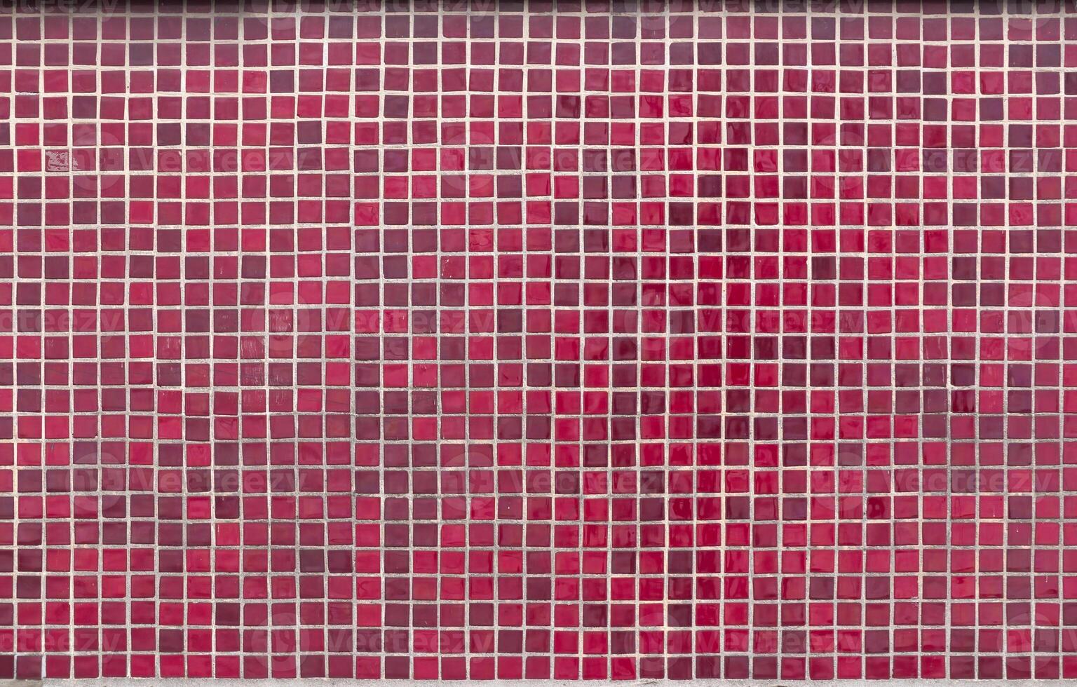 Texture of red square tiles. photo