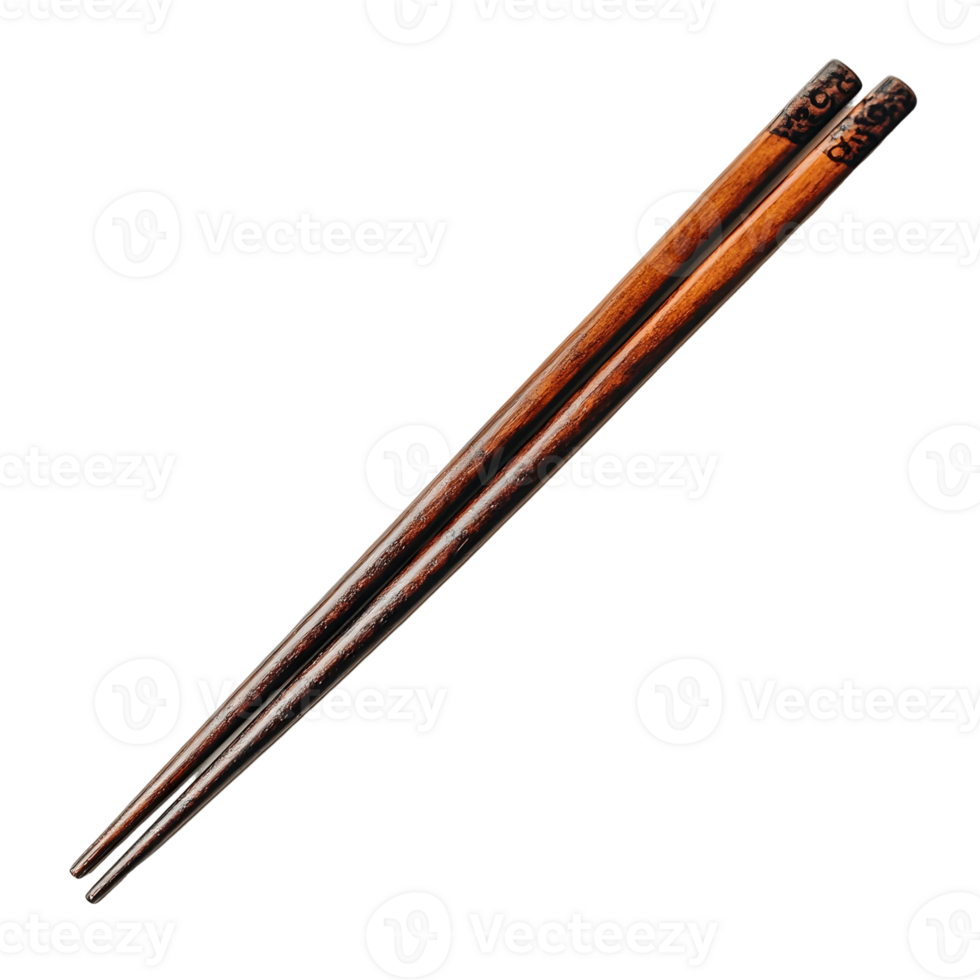 Elegant Pair of Chinese Chopsticks for Dining png