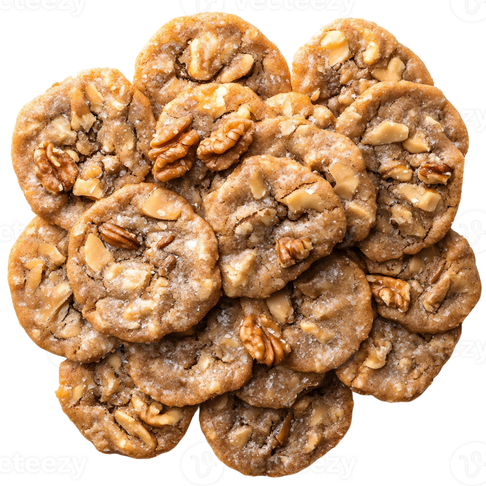 Traditional Korean Walnut Shaped Hodu Gwaja for Snacking png