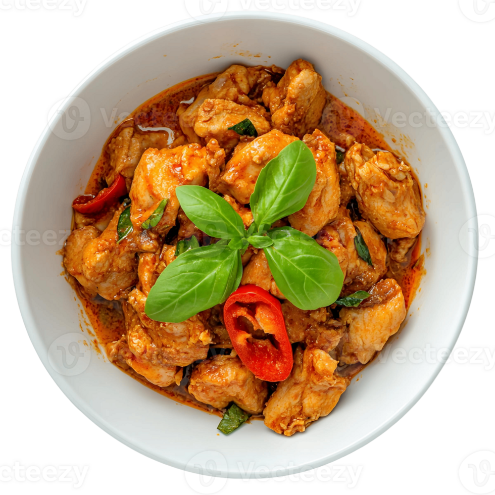 Flavorful and Tender Buldak Chicken Ready to Enjoy png