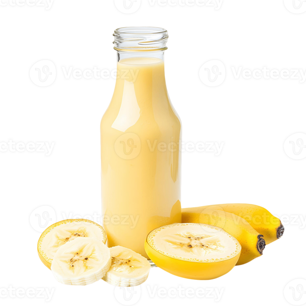 Refreshing Korean Banana Milk Beverage png