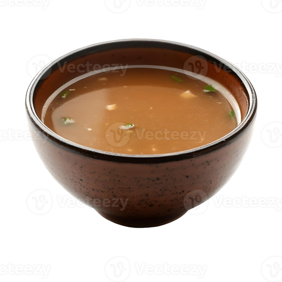 Rich and Flavorful Japanese Miso Soup png