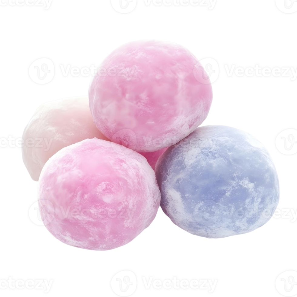 Colorful Mochi Sweets for Special Occasions png
