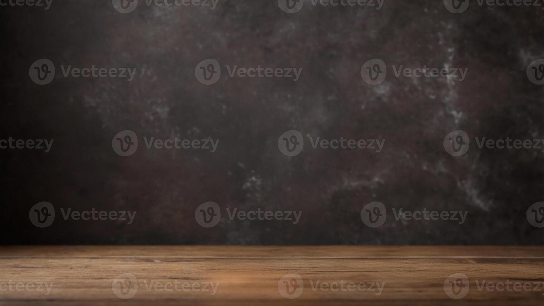 Dark textured background with wooden surface, ideal for product display or mockups. Provides a sophisticated and modern feel. photo