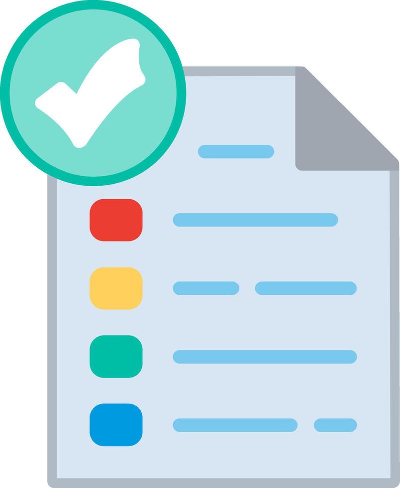 File Illustration Flat Design vector