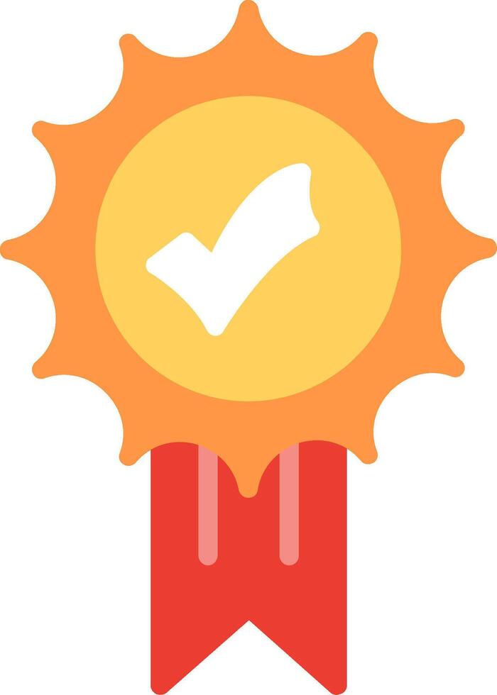 Badge Illustration Flat Design vector