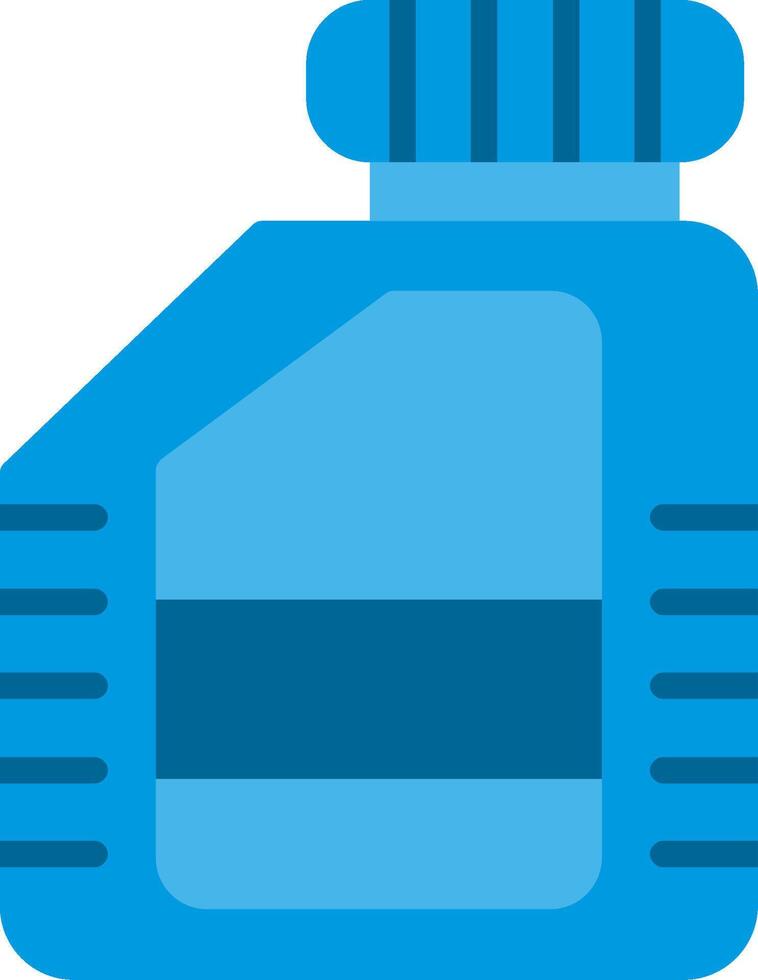 Oil Illustration Flat Design vector