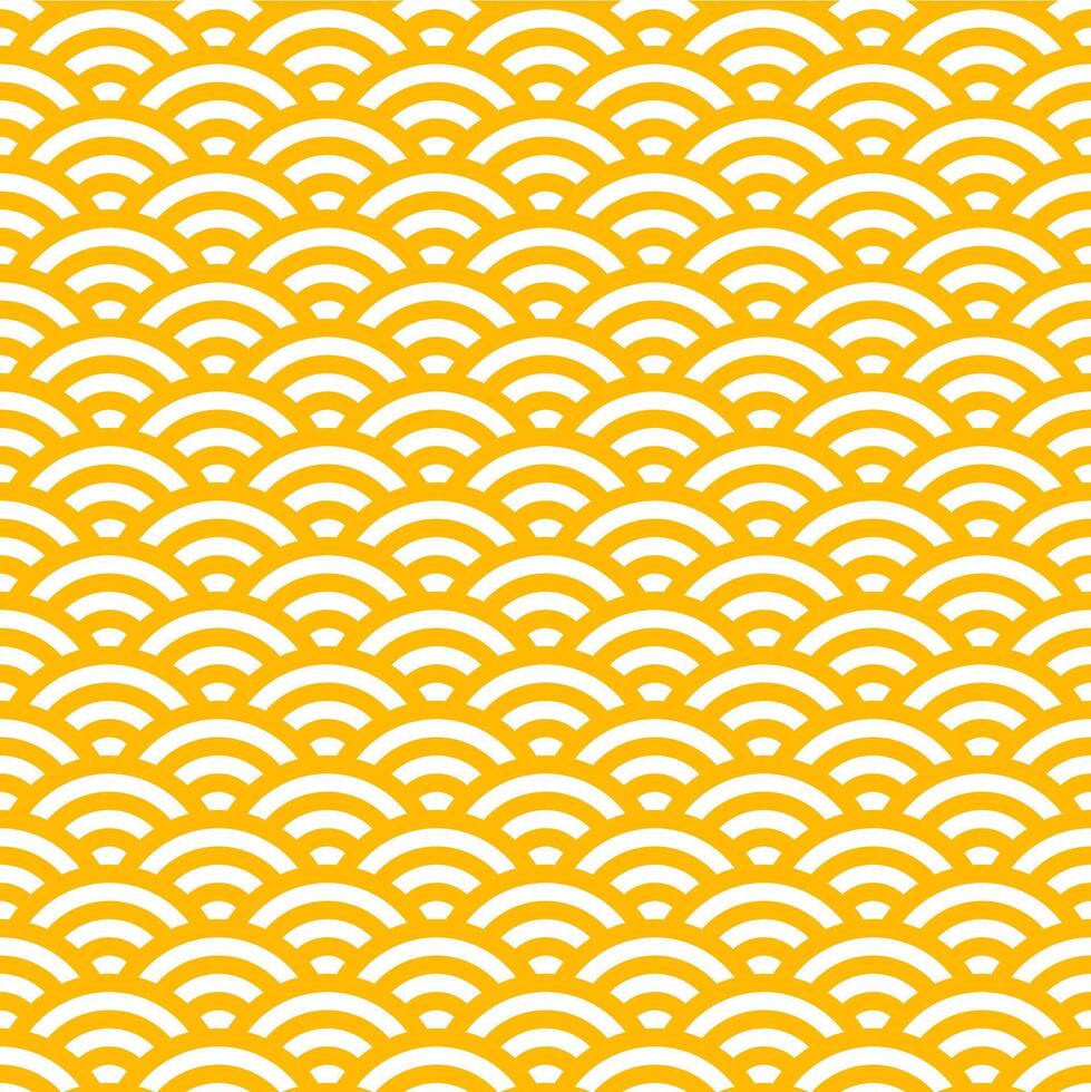 Ramen seamless pattern, noodle pasta background vector