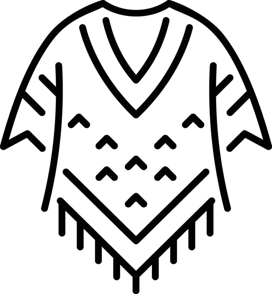 A line style icon of beautiful beach cover vector