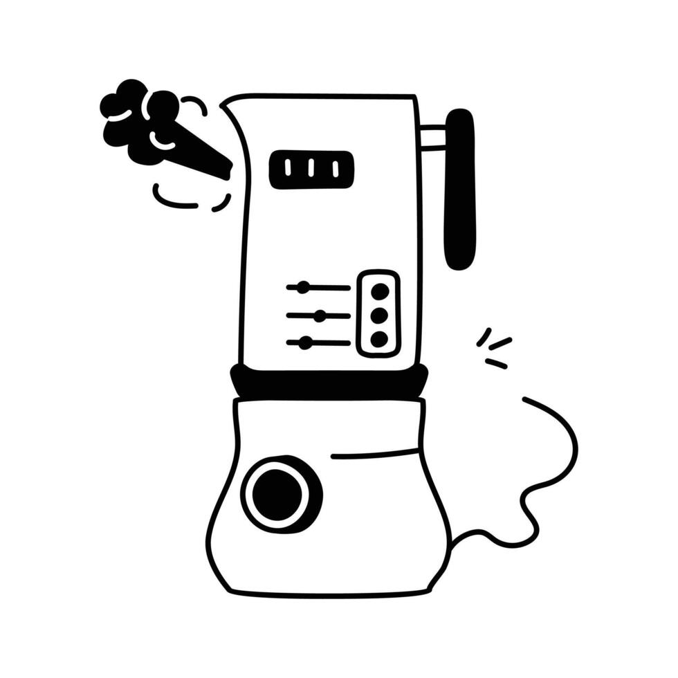 Grab this amazing icon of milk frother in modern style vector