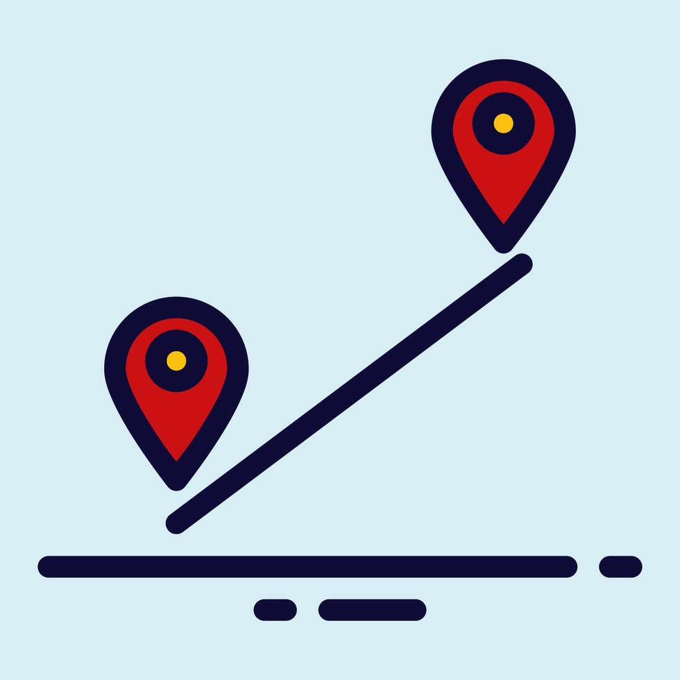 Location Pointer Icon Collection - Modern and Versatile vector