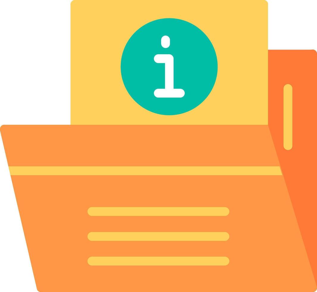 Folder Illustration Flat Design vector