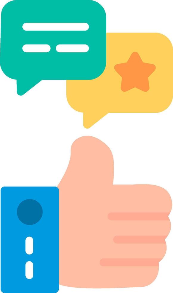 Feedback Illustration Flat Design vector