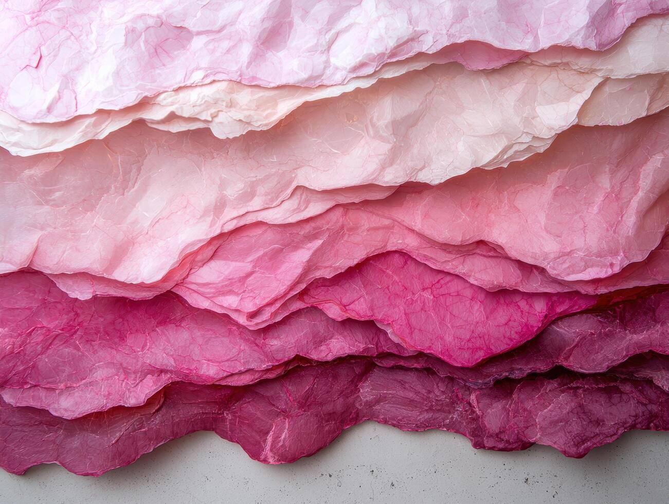 Abstract pink and purple layered paper texture background photo