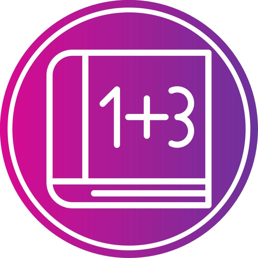 Maths Colorful Icon Style vector