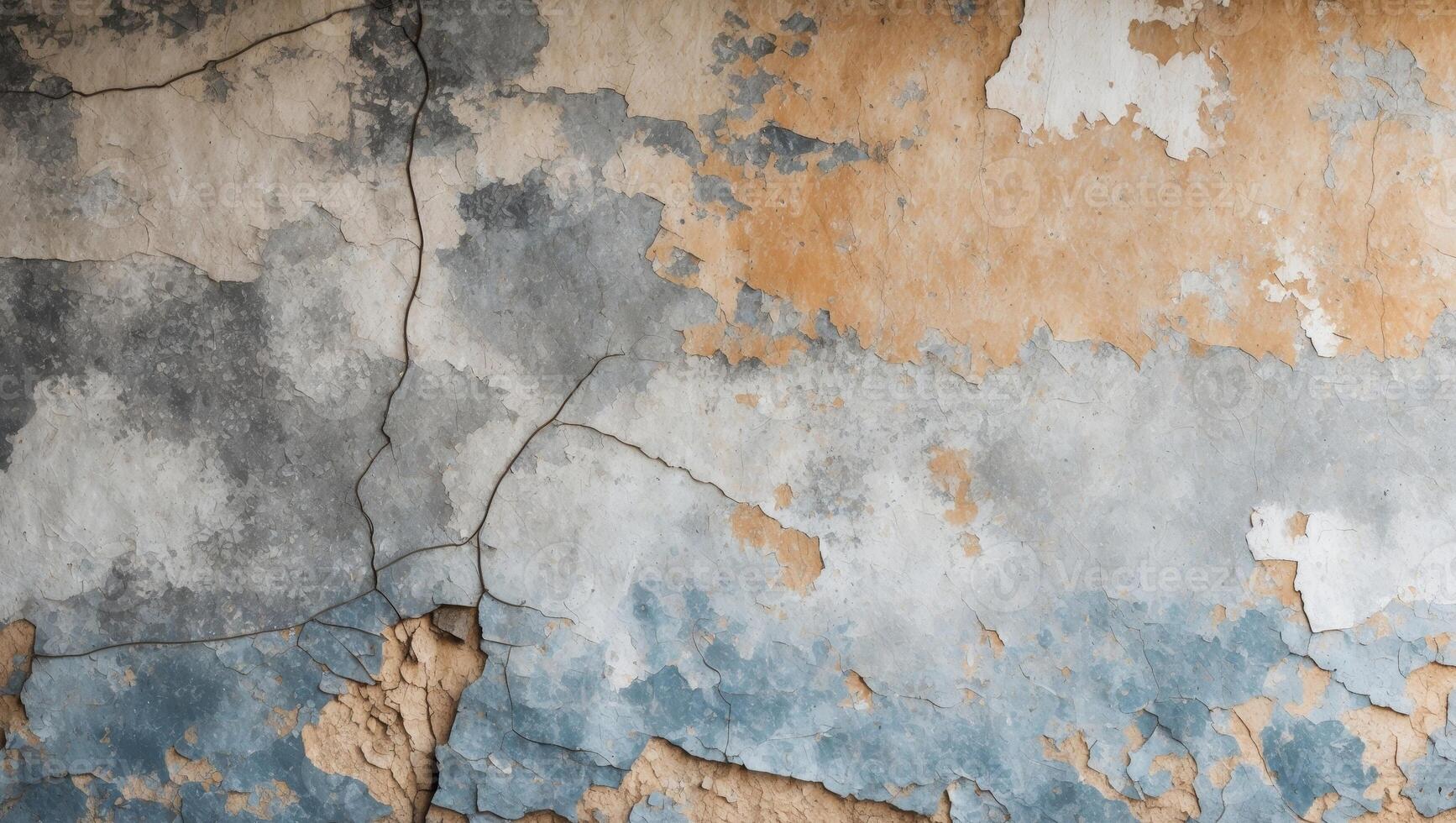 aged weathered wall with a grunge background or texture with copy space image place for adding text or design photo
