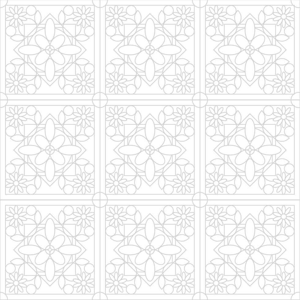 Islamic geometric floral pattern background with a transparent effect, perfect for elegant Ramadan designs. vector