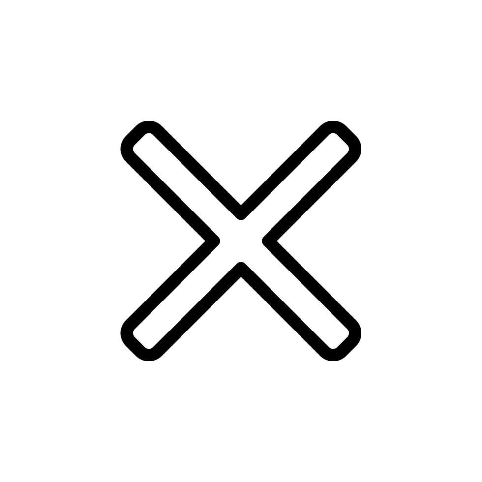 close button Icon Graphics Concept vector