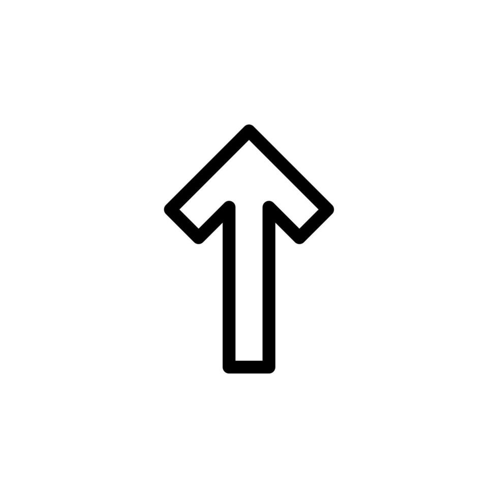 arrow, up Icon Design for Mobile Apps vector