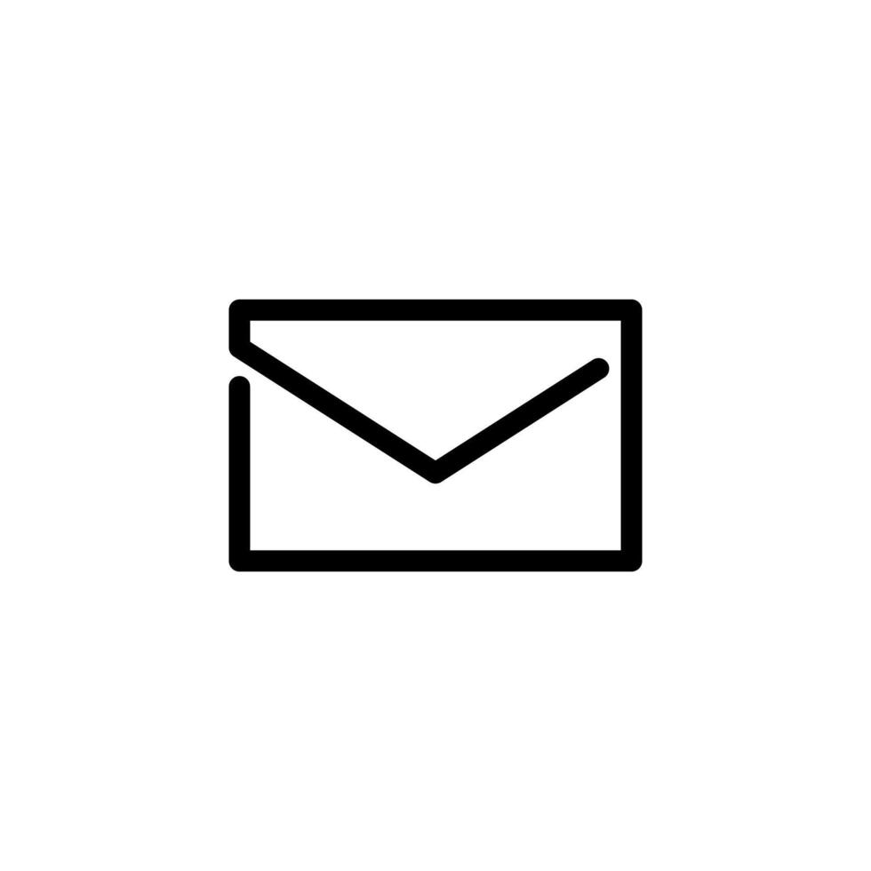 email Icon Design for Mobile Apps vector