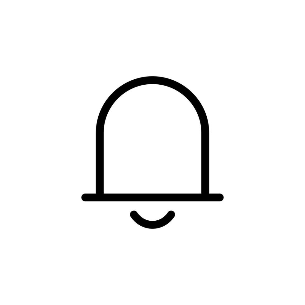 notification bell Artistic Icon Concept vector