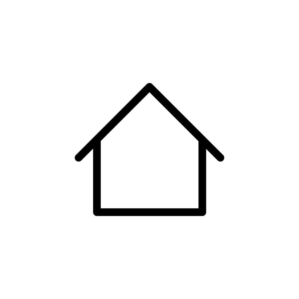 home icon Clean Icon Concept vector