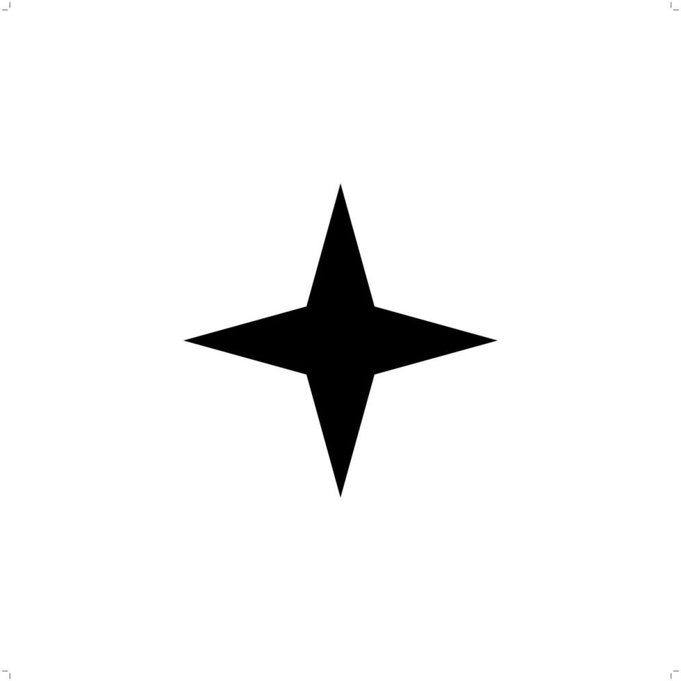star, starlight Trendy Icon Design for Web and Apps vector