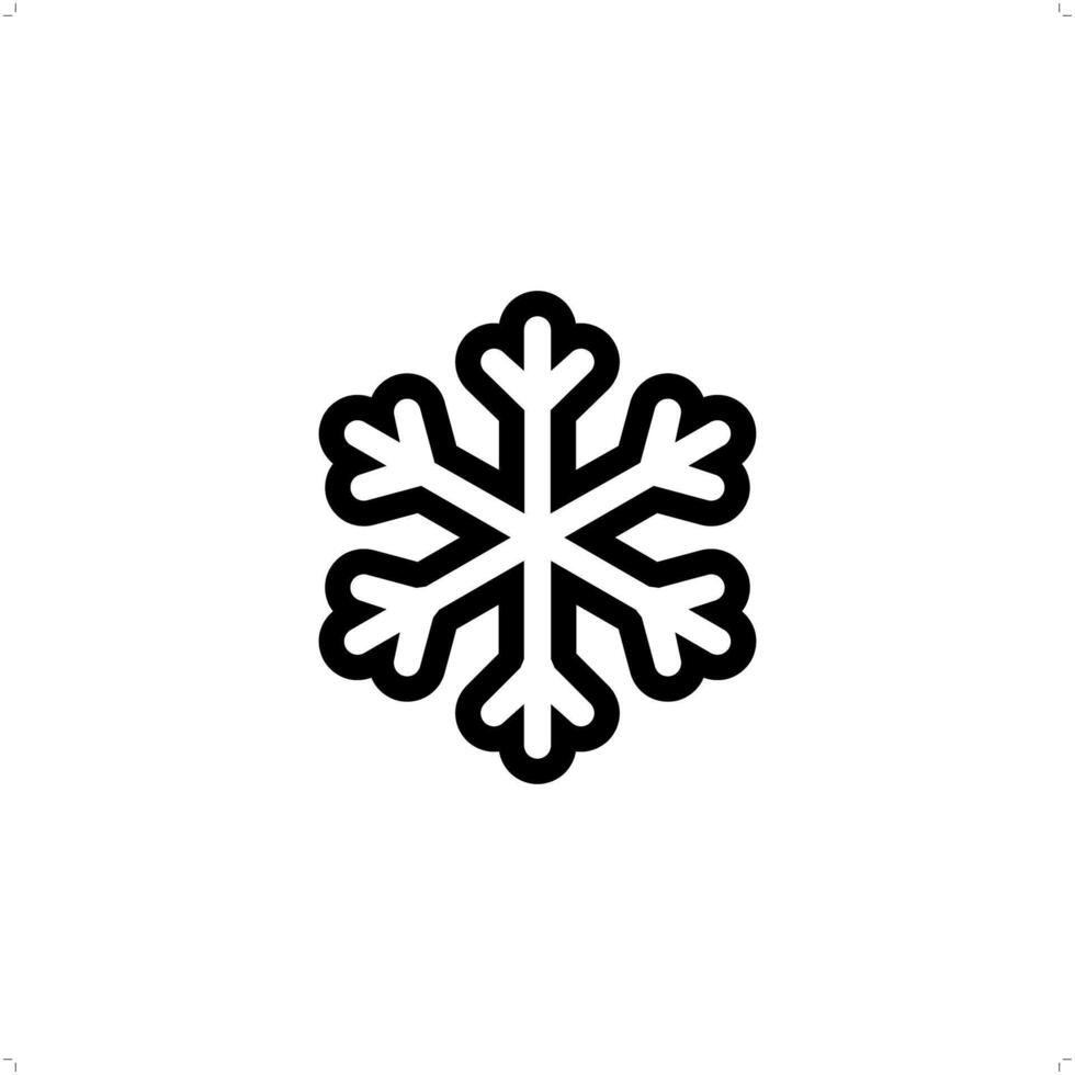 snow, snowflake Modern Icon Design for Professionals vector