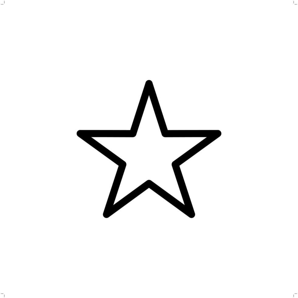 star, starlight Icon Design for Easy Customization vector