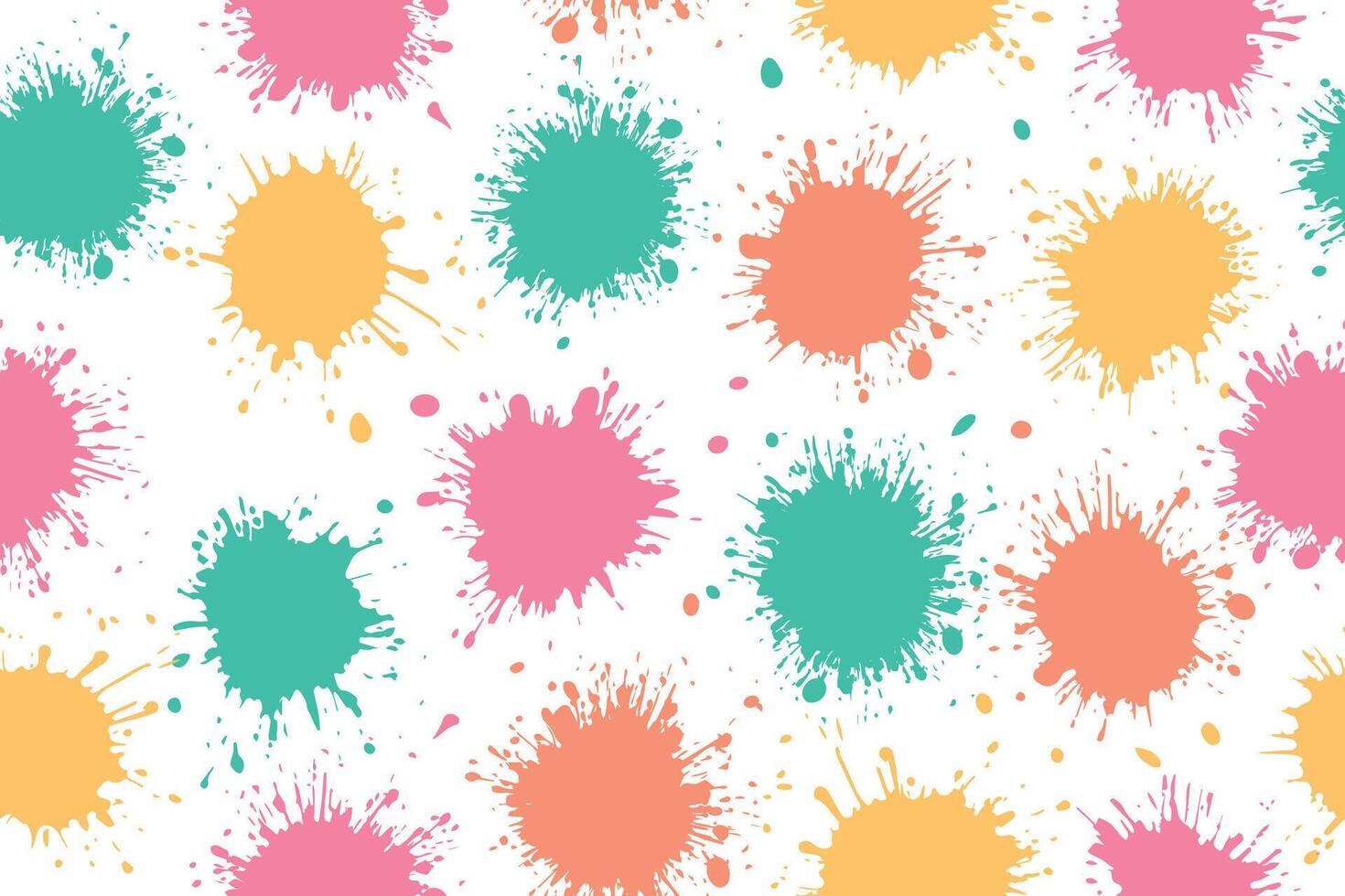 Colorful bright Multicolored spots and drops seamless pattern. Background of multicolored spots for textiles, packaging, wallpaper, etc. vector