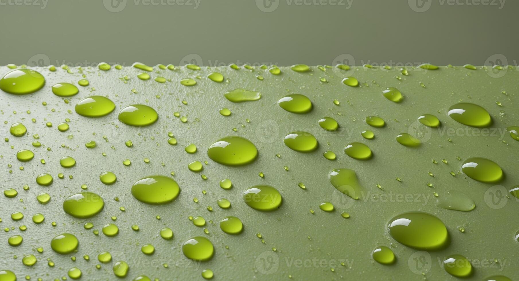 Textured chartreuse surface with droplets creating an embossed design photo