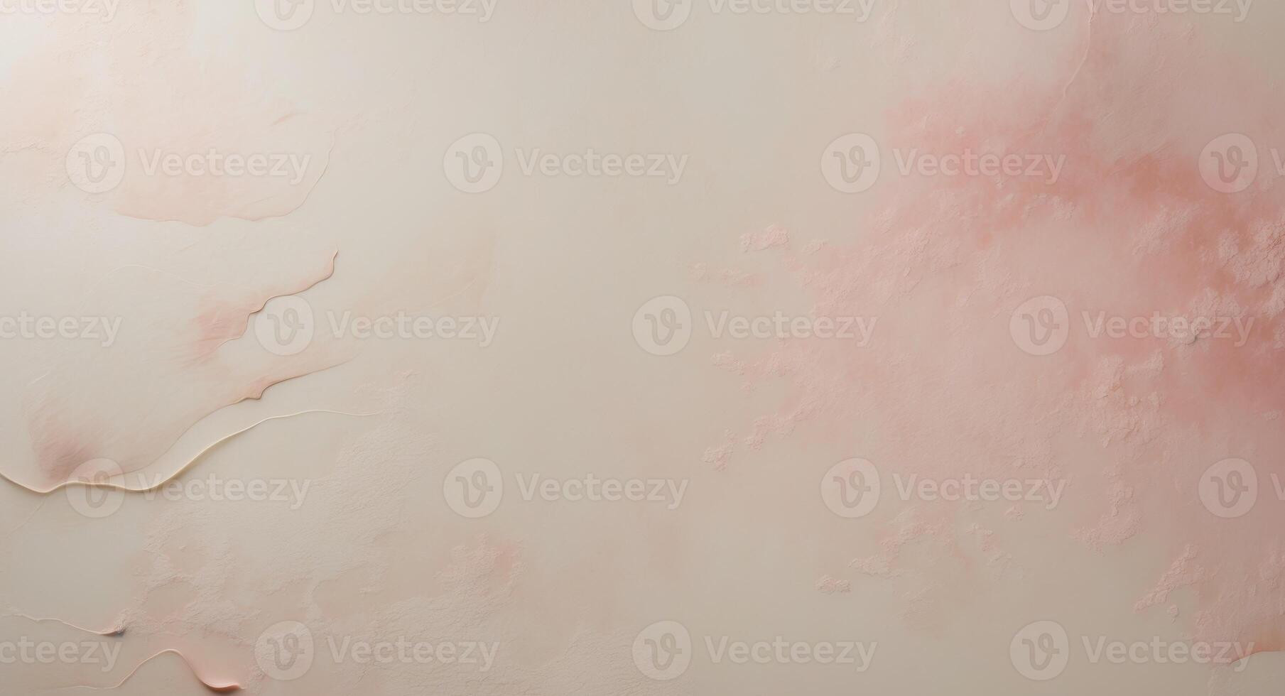 Soft cream and pink textured background ideal for web design templates brochures workshops or decorative displays. photo