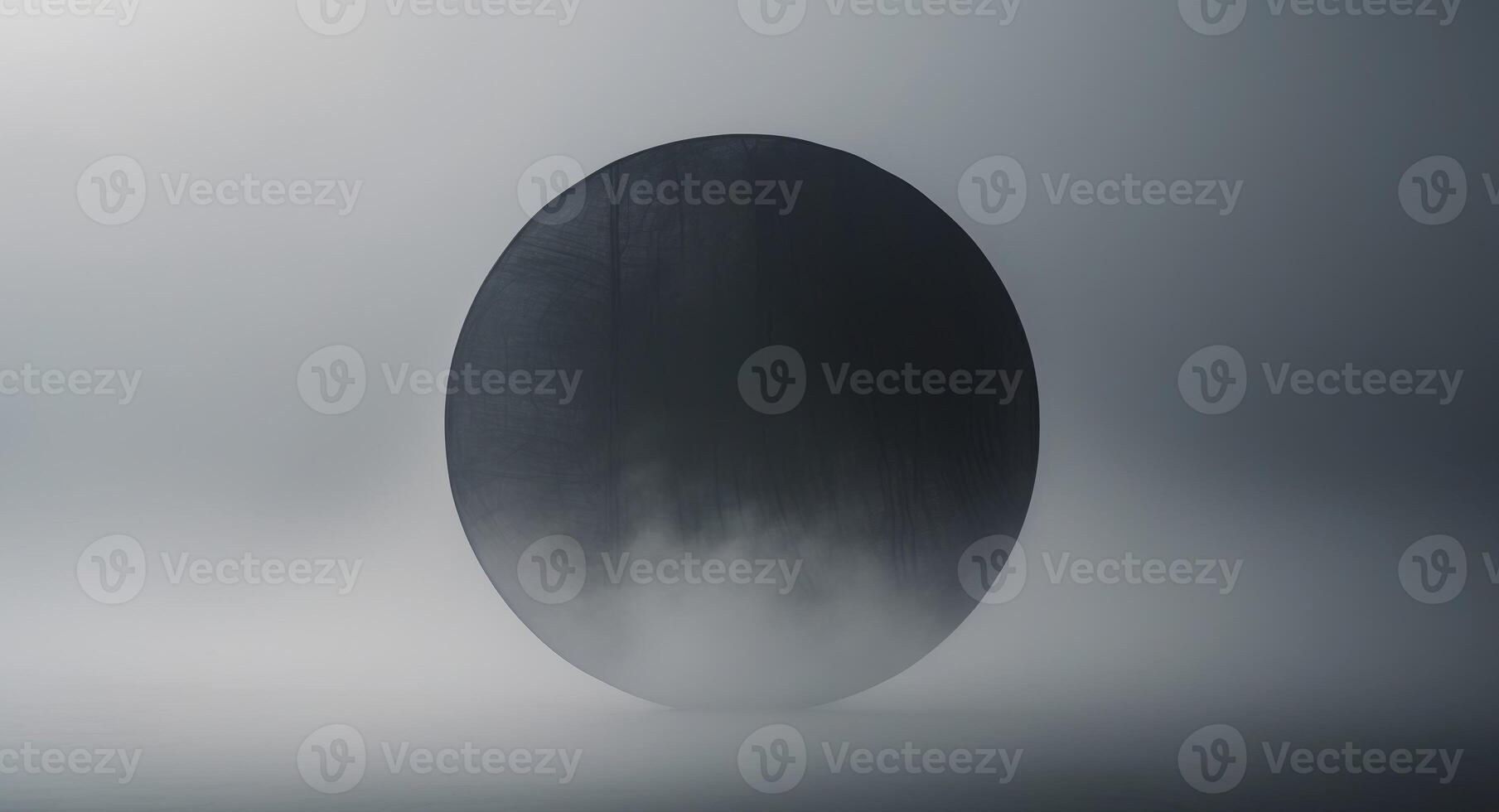 Abstract translucent dark circle background photo