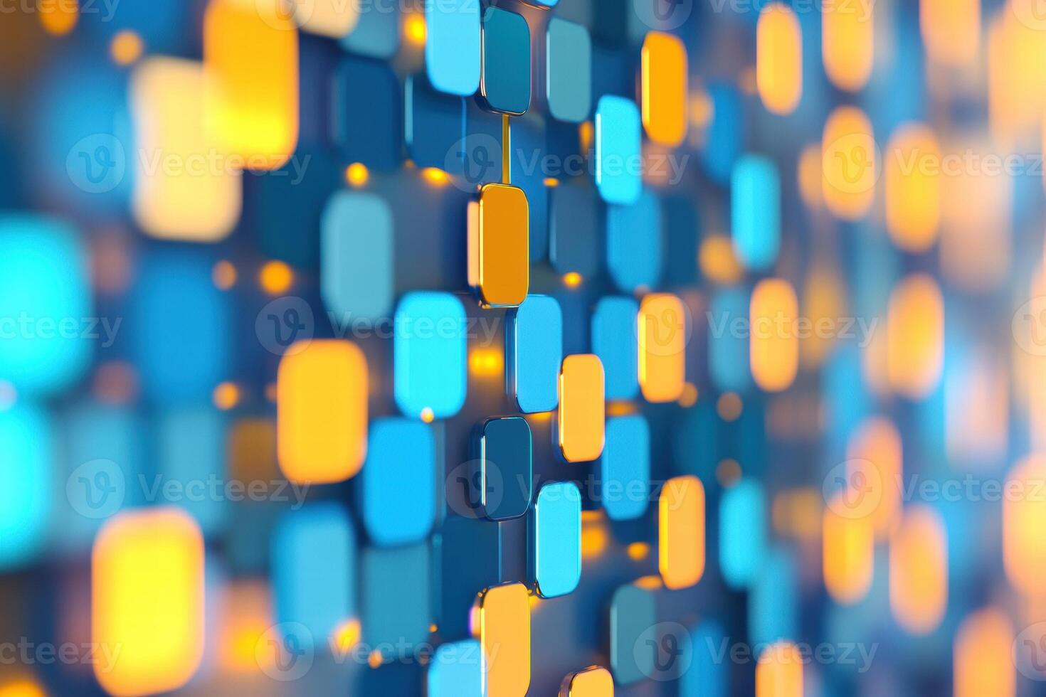 Shimmering metallic effects enhance futuristic slideshow transition with smooth morphing between high-tech visuals photo